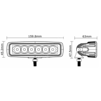 Epistar led verstraler 18watt 18W